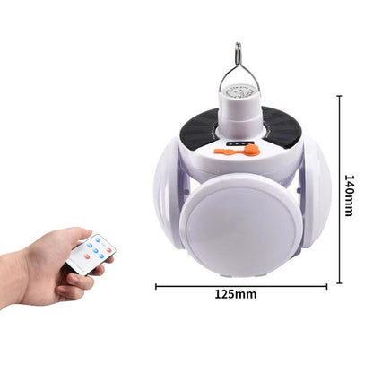 Lampe De Football Solaire Multifonctionnelle Pliable