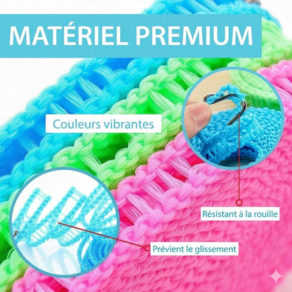 Corde à linge portable – s'accroche partout