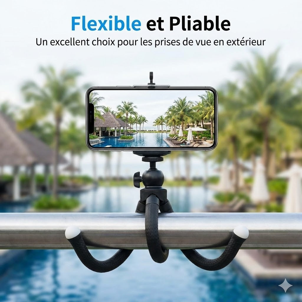 Mini trépied poulpe