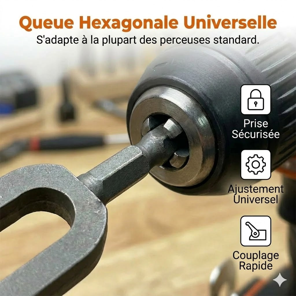 Torsadeur de fils électriques pour perceuse