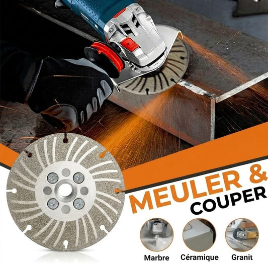 Disque à meuler galvanisé – double grain, sans étincelle