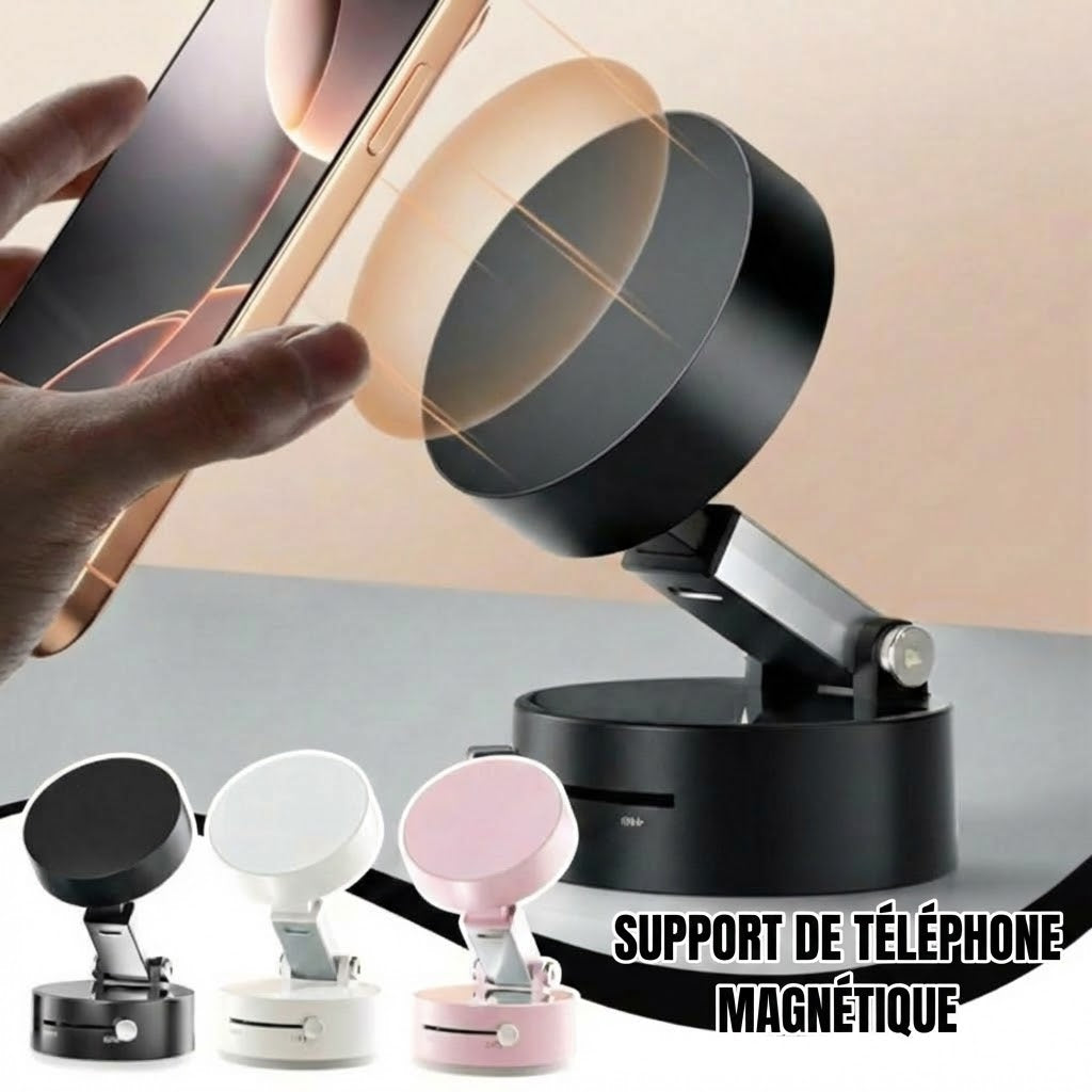 Support de téléphone portable magnétique pliable et portable