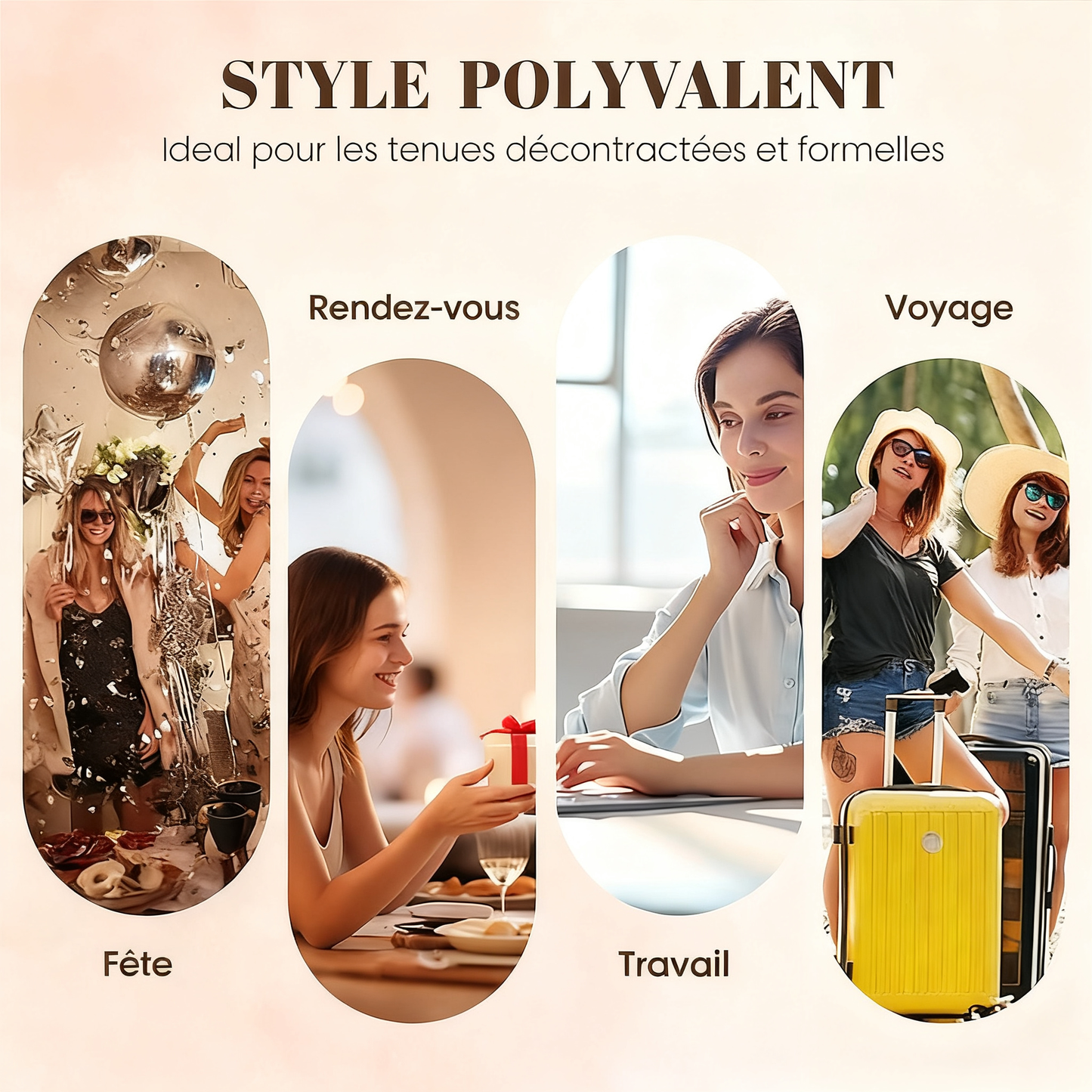 Collier élégant avec pendentif fleur en or