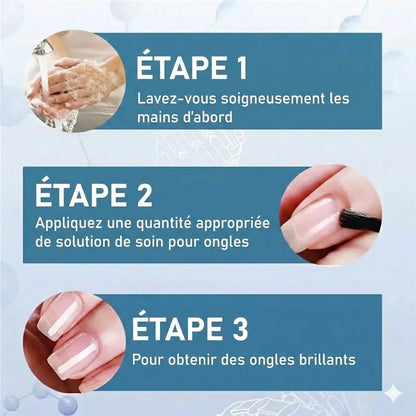 Huile pour ongles à séchage rapide haute brillance