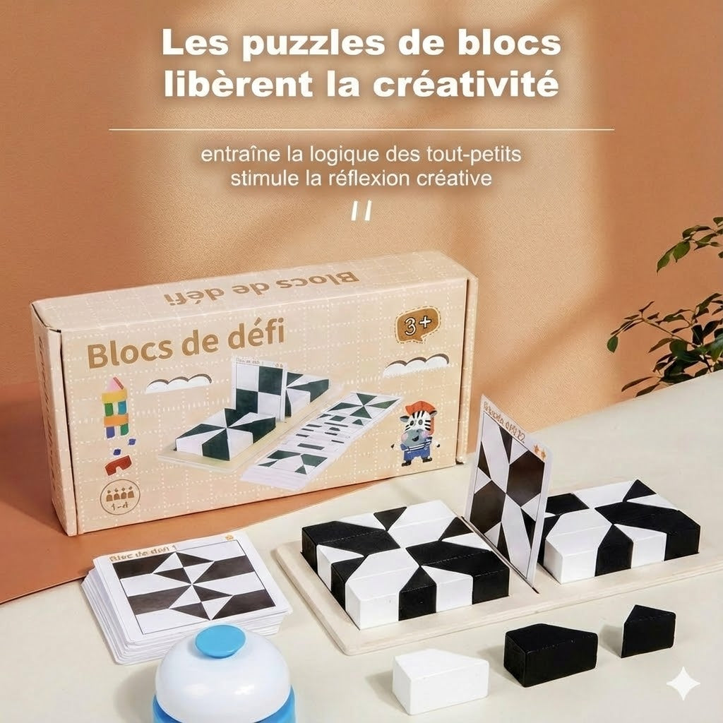 Jeu de construction interactif : Entraînez votre sens de l’espace