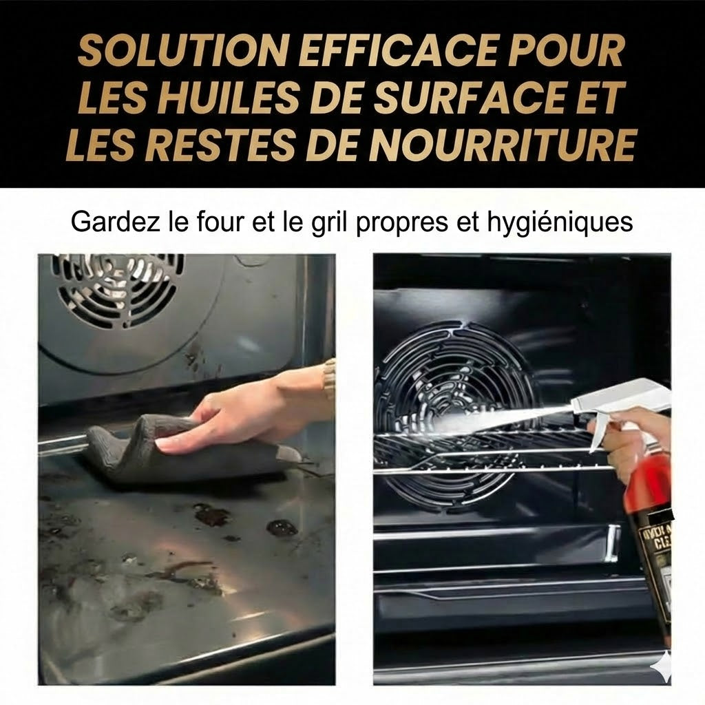 Spray nettoyant pour four et grill