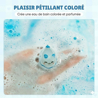 Coffret cadeau de 12 bombes de bain pour enfants