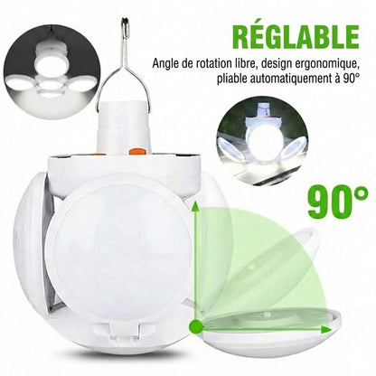 Lampe De Football Solaire Multifonctionnelle Pliable