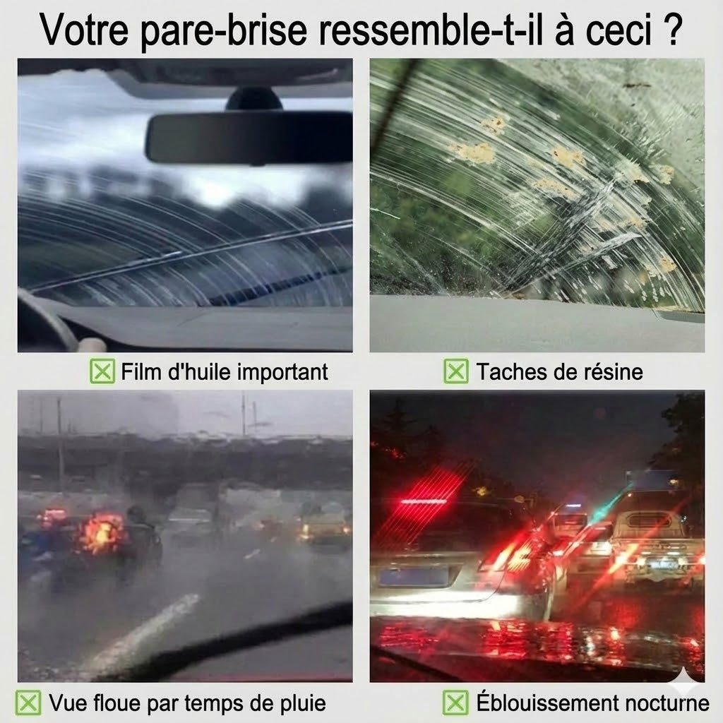 Chiffon vert puissant : élimine le film gras