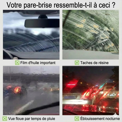 Chiffon vert puissant : élimine le film gras