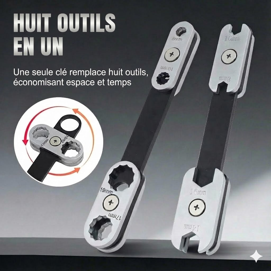 Clé à molette multifonction pour voitures