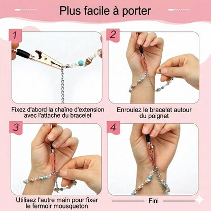 Outil d'aide à la fermeture de bracelet