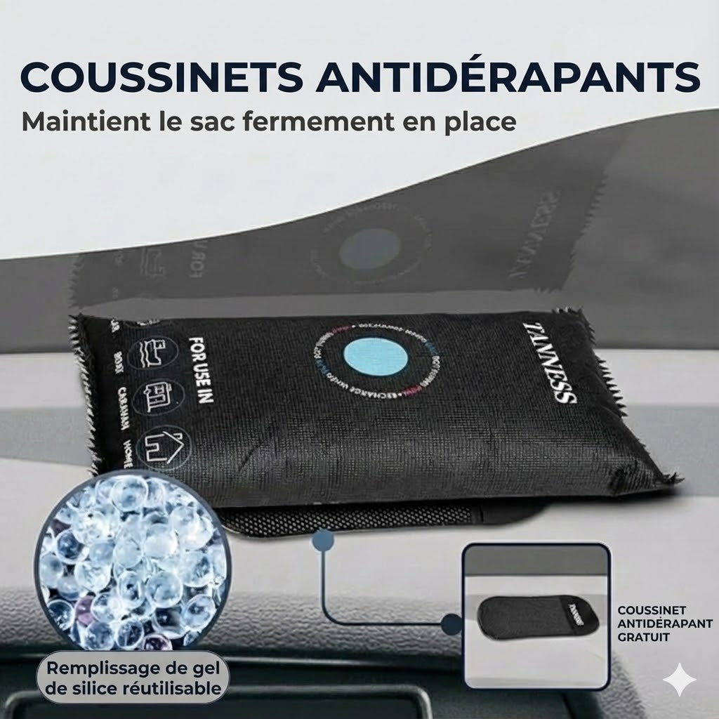 Déshumidificateur de voiture réutilisable : prévient la condensation