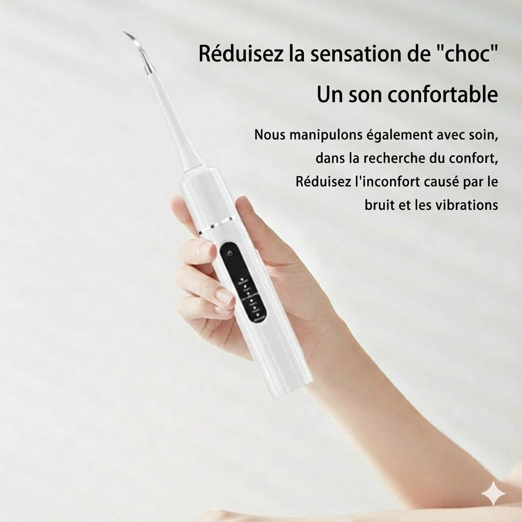 Nettoyeur de dents ultrasonique professionnel multifonctionnel et multi-vitesses