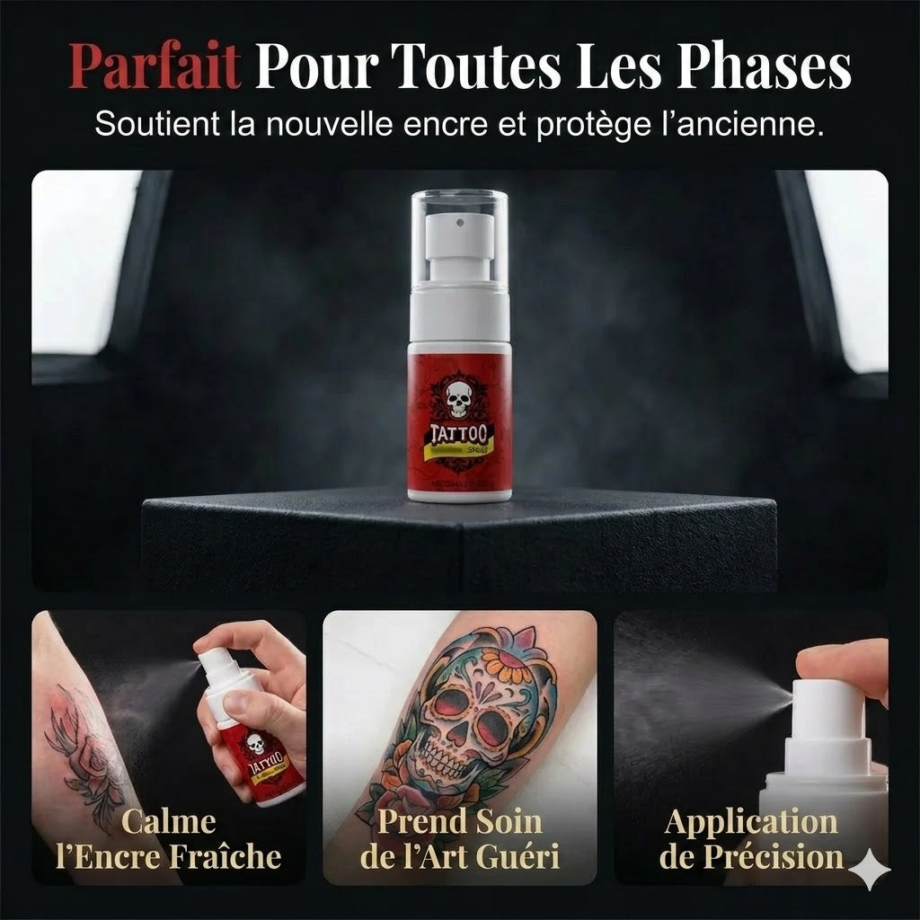 Spray hydratant de soin après-tatouage