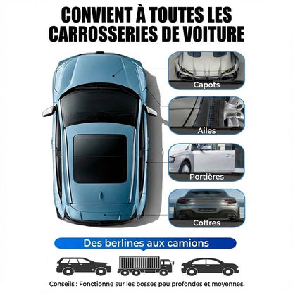 Ventouse double puissante pour les bosses de voiture