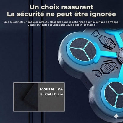 Machine de boxe musicale Bluetooth pour enfants