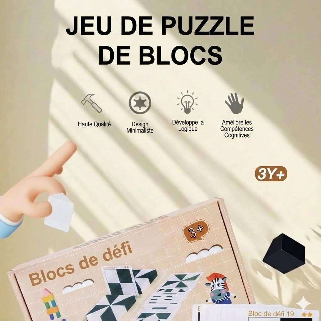 Jeu de construction interactif : Entraînez votre sens de l’espace