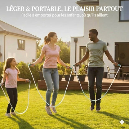 Corde à sauter lumineuse LED pour enfants