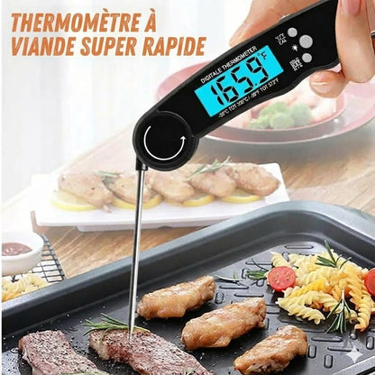 Thermomètre alimentaire numérique à lecture instantanée