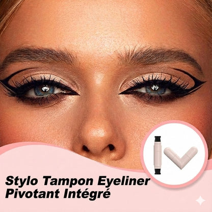 Stylo tampon eyeliner rotatif