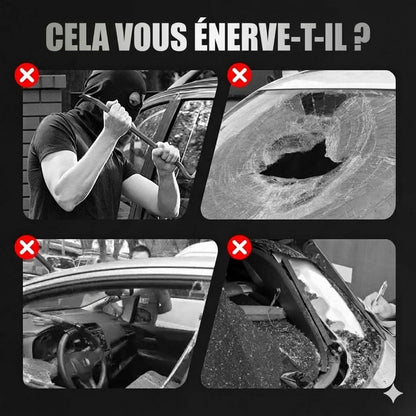 Lampe de sécurité solaire pour voiture (lot de 2)