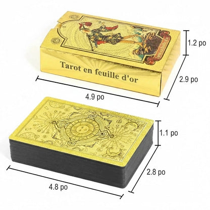 Édition de luxe Tarot Or