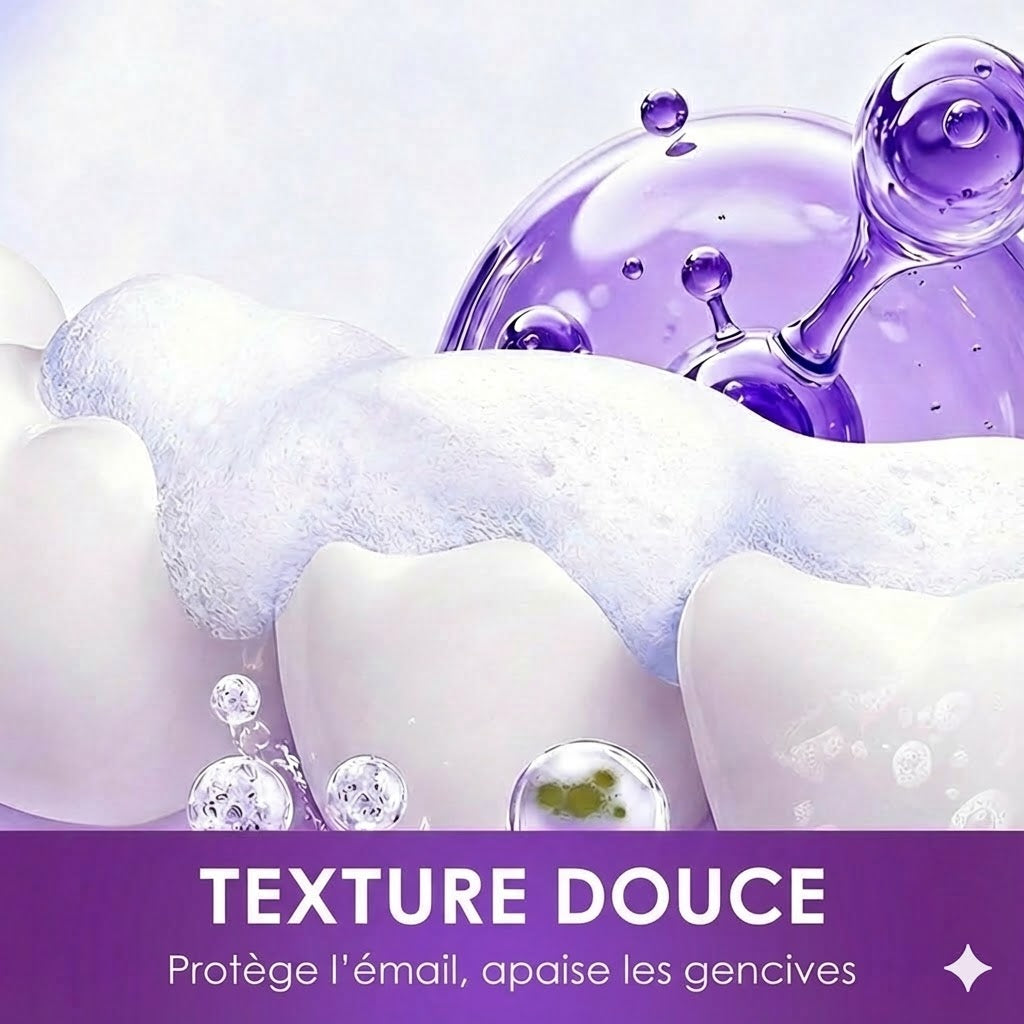 Dentifrice éclaircissant et anti-taches au lysozyme