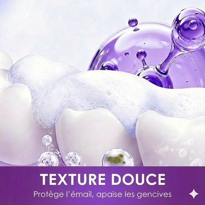 Dentifrice éclaircissant et anti-taches au lysozyme