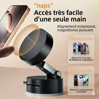 Support de téléphone portable magnétique pliable et portable