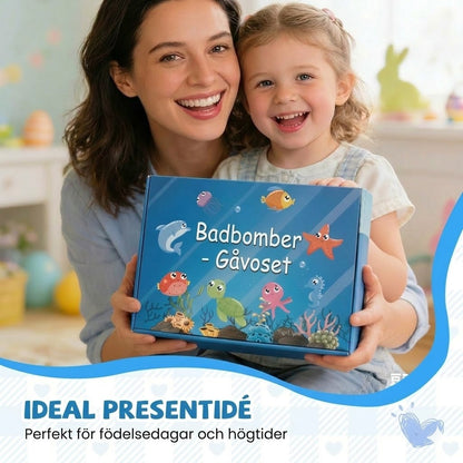 Coffret cadeau de 12 bombes de bain pour enfants