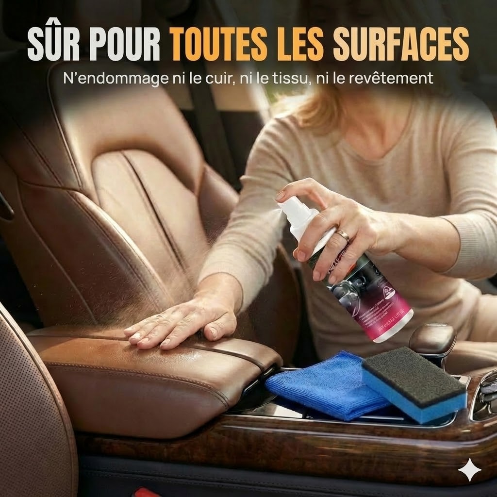 Machine De Polissage Pour Intérieur De Voiture Brillance Et Protection Instantanées