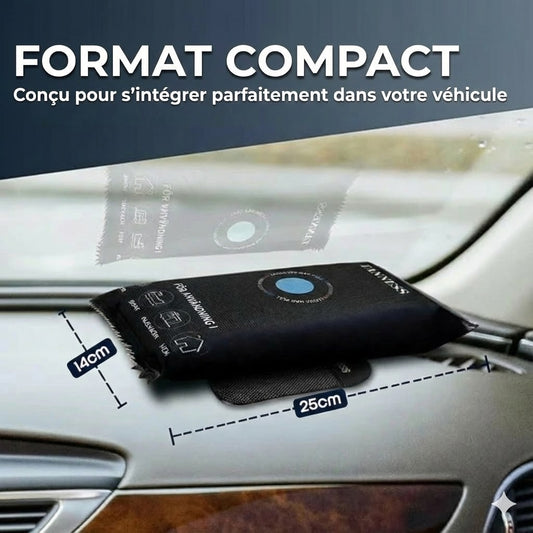 Déshumidificateur de voiture réutilisable : prévient la condensation