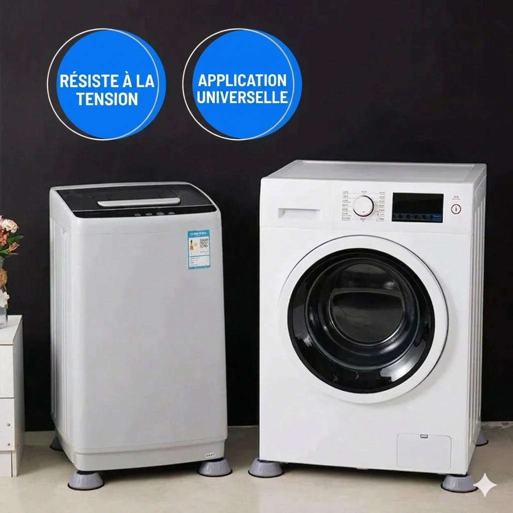 Kit de 4 coussins de levage gonflables charge maximale 500 kg