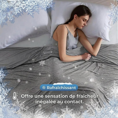 Couverture rafraîchissante pour dormeurs qui ont chaud