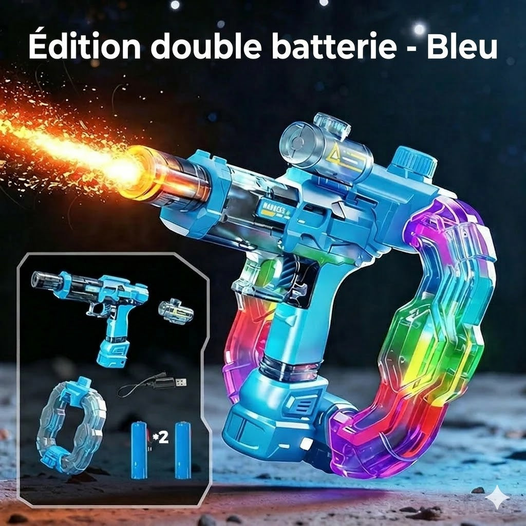 Pistolet à eau lumineux arc-en-ciel