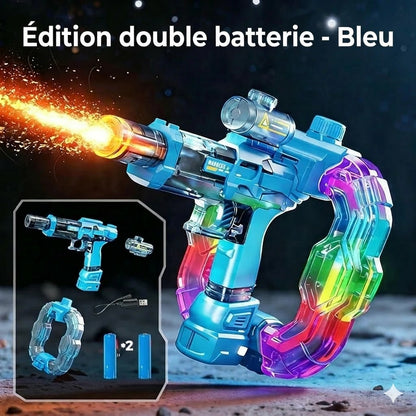 Pistolet à eau lumineux arc-en-ciel