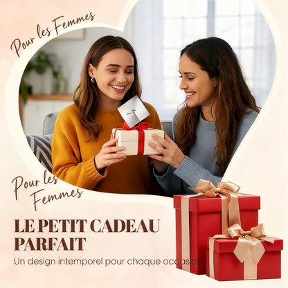 Collier élégant avec pendentif fleur en or