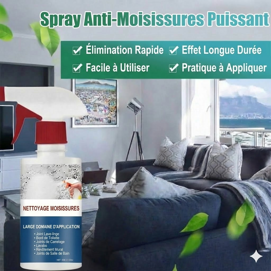 Nettoyant moussant anti-moisissure
