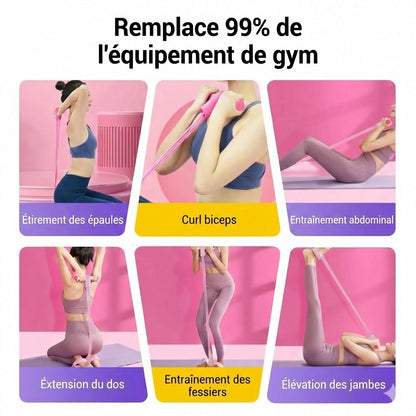Appareil de récupération assis pour la maison : muscles abdominaux tendus