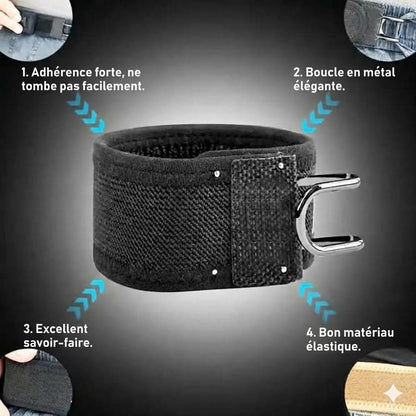 Ceinture élastique sans boucle pour hommes et femmes (1 paire)