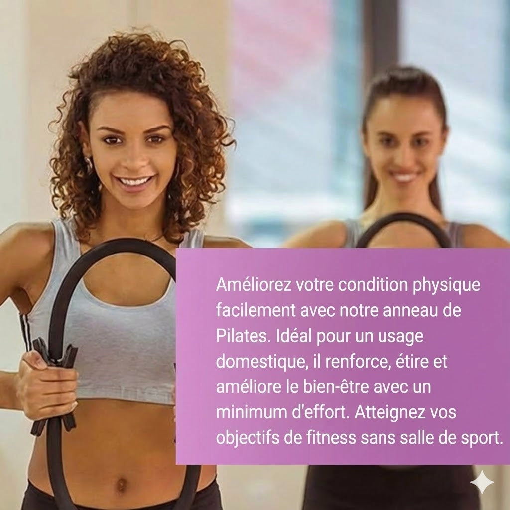 Anneau de Pilates ajustable pour la maison
