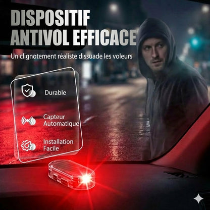 Lampe de sécurité solaire pour voiture (lot de 2)