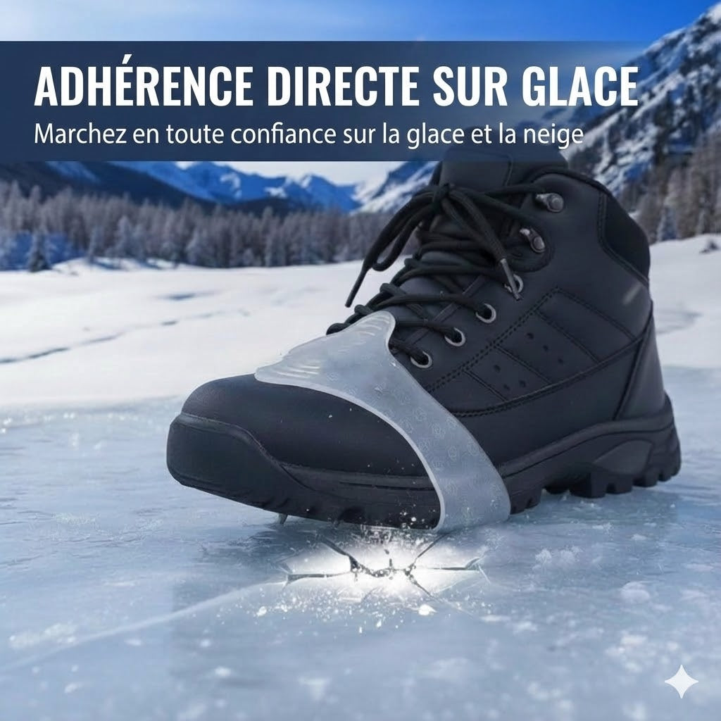 Crampons universels à 5 pointes pour chaussures et bottes