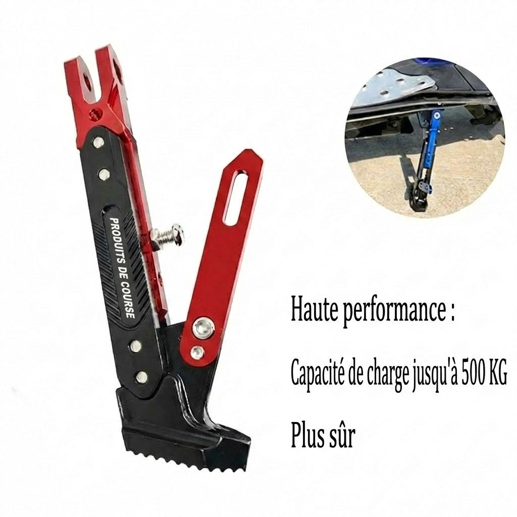 Béquille universelle réglable pour motos