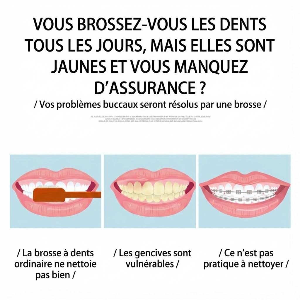 Nettoyeur de dents ultrasonique professionnel multifonctionnel et multi-vitesses