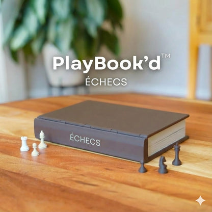 Boîte d'échecs magnétique internationale