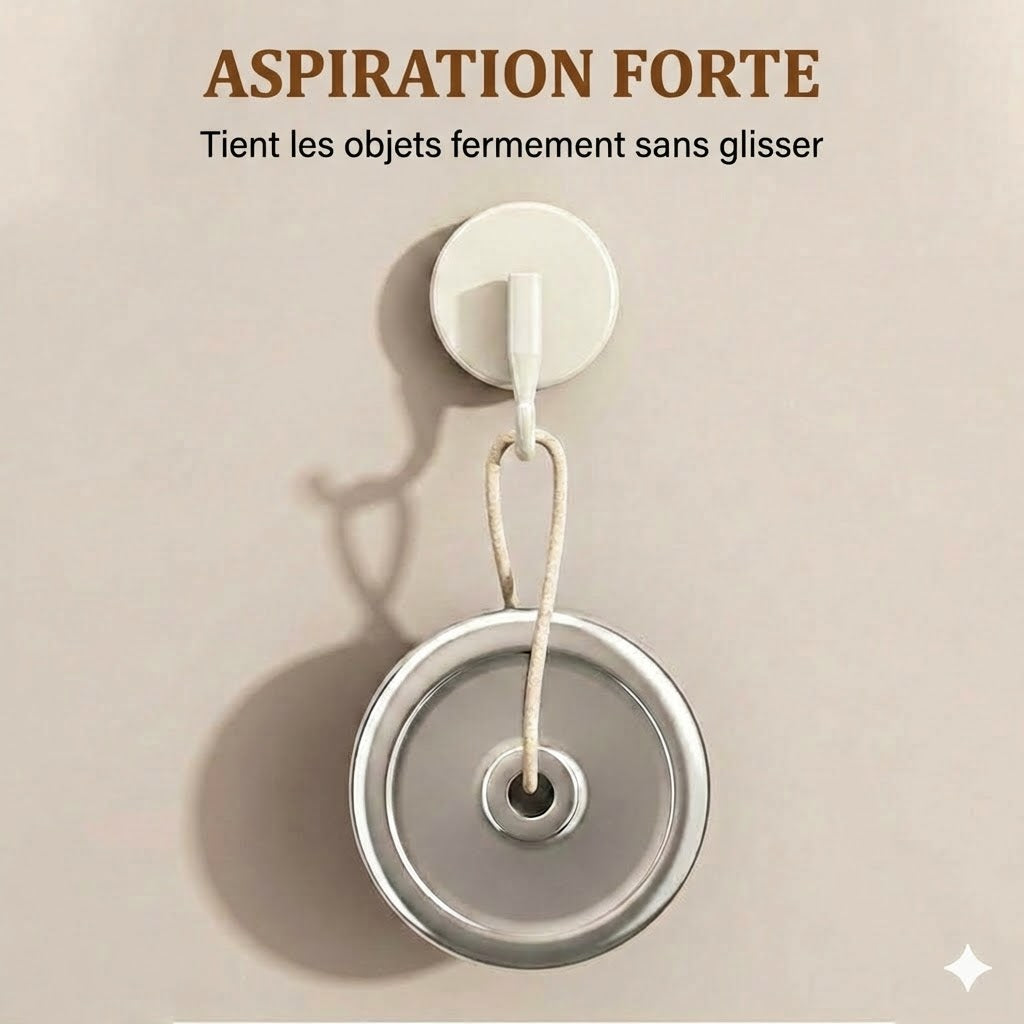 Crochet à ventouse ultra-puissant