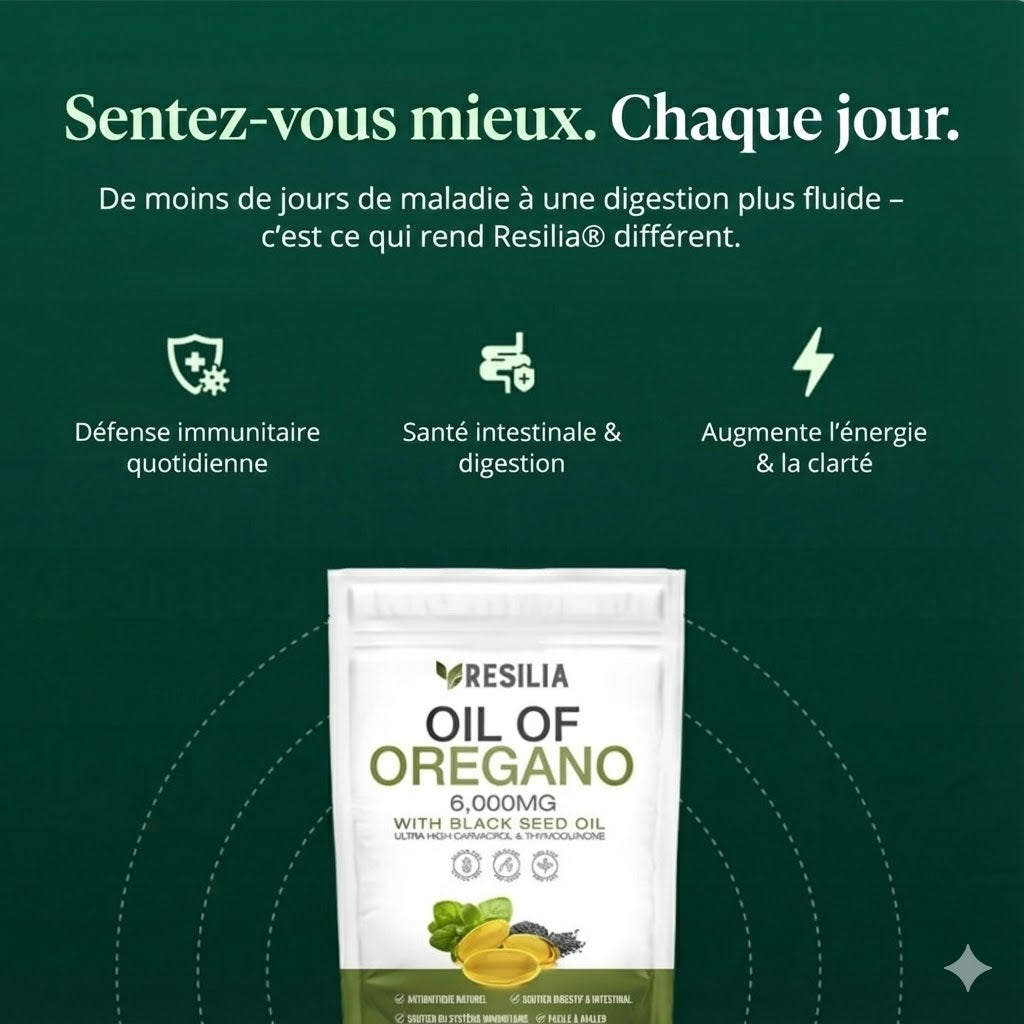 Huile à base d'origan