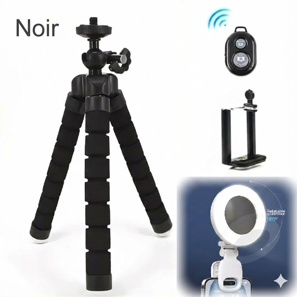 Mini trépied poulpe